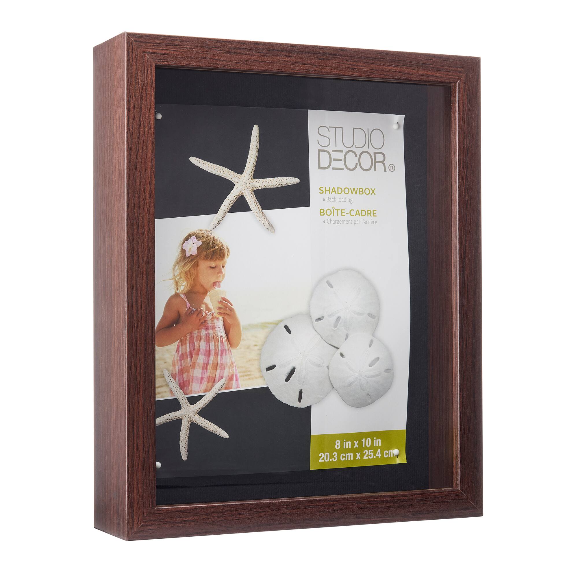 8" x 10" Espresso Shadow Box by Studio Décor®